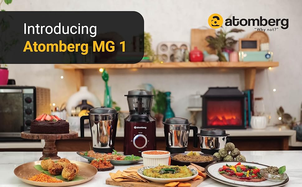 Atomberg MG1 Smart Mixer Grinder Showcase
